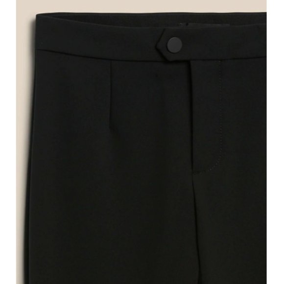 NWT Banana Republic Black Slim Sculptweave Pants RUNS SMALL SIZE DOWN - Picture 4 of 5